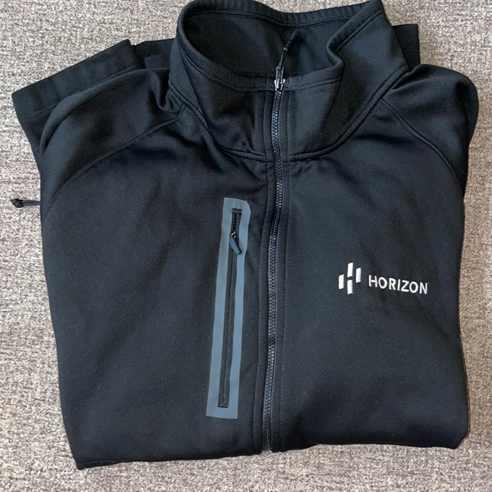 The North Face zip-up